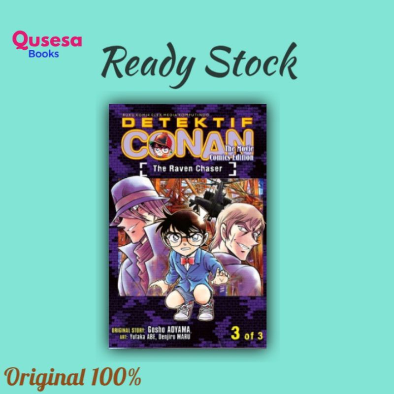 DETEKTIF CONAN THE MOVIE: THE RAVEN CHASER 03 - ELEX (Original 100%)