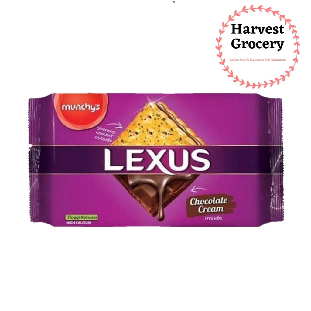 

Lexus Biscuit Chocolate Cream (Biskuit Rasa Cream Coklat) 190 Gram