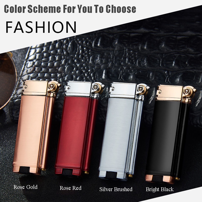 Overview of Firetric Focus Korek Api Butane Compact Torch Lighter Windproof - L1099