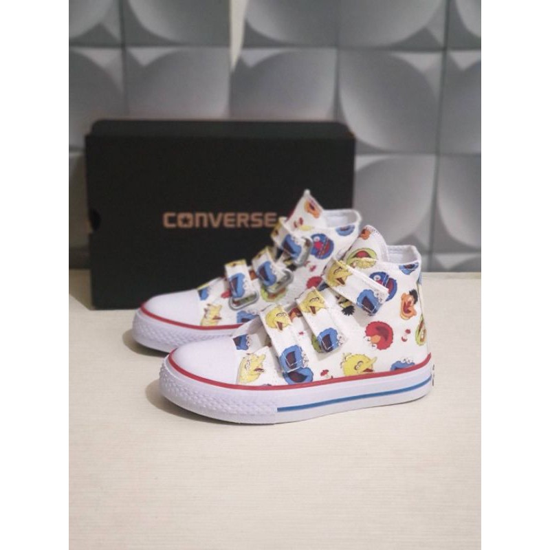 SEPATU ANAK CONVERSE / SEPATU CONVERSE ANAK / SEPATU ANAK CONVERSE MOTIF ELMO