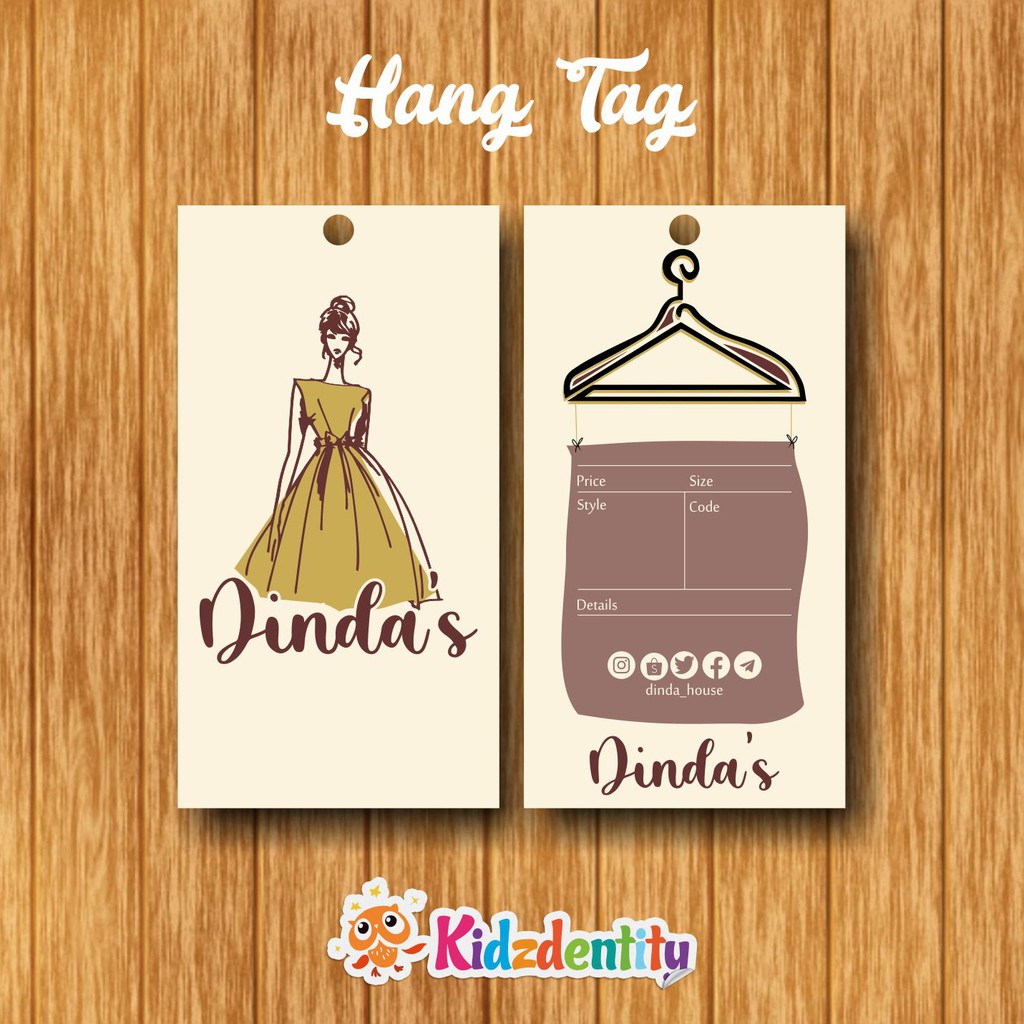 

KIDZDENTITY HANGTAG "06