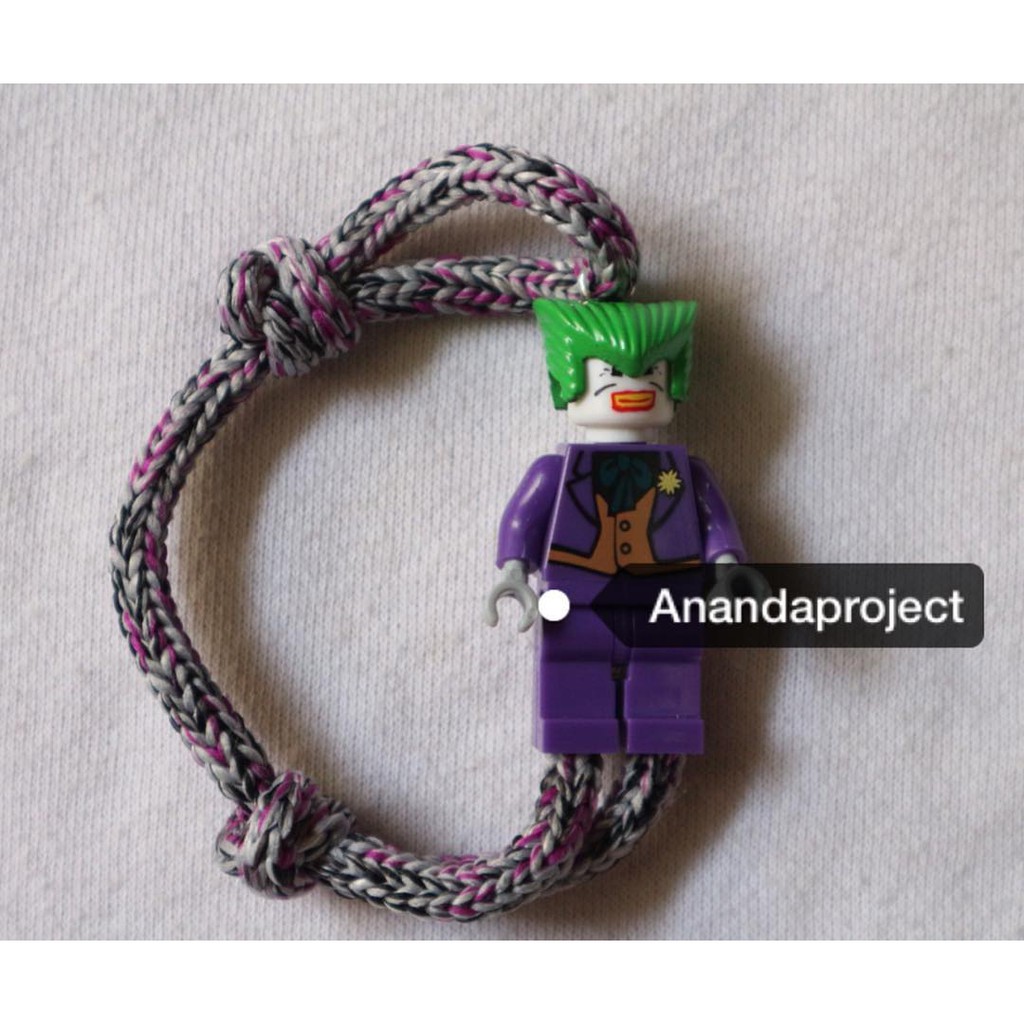 Gelang lego joker (tali boleh milih) gelang lego murah, bracelet lego, lego bracelet