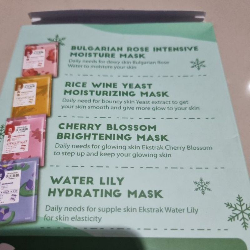 watsons everyday mask / masker wajah watsons