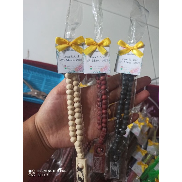 souvenir tasbih/ tasbih kayu
