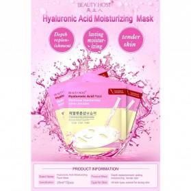 BEAUTY HOST Masker Wajah Hyaluronic Acid 10 PCS