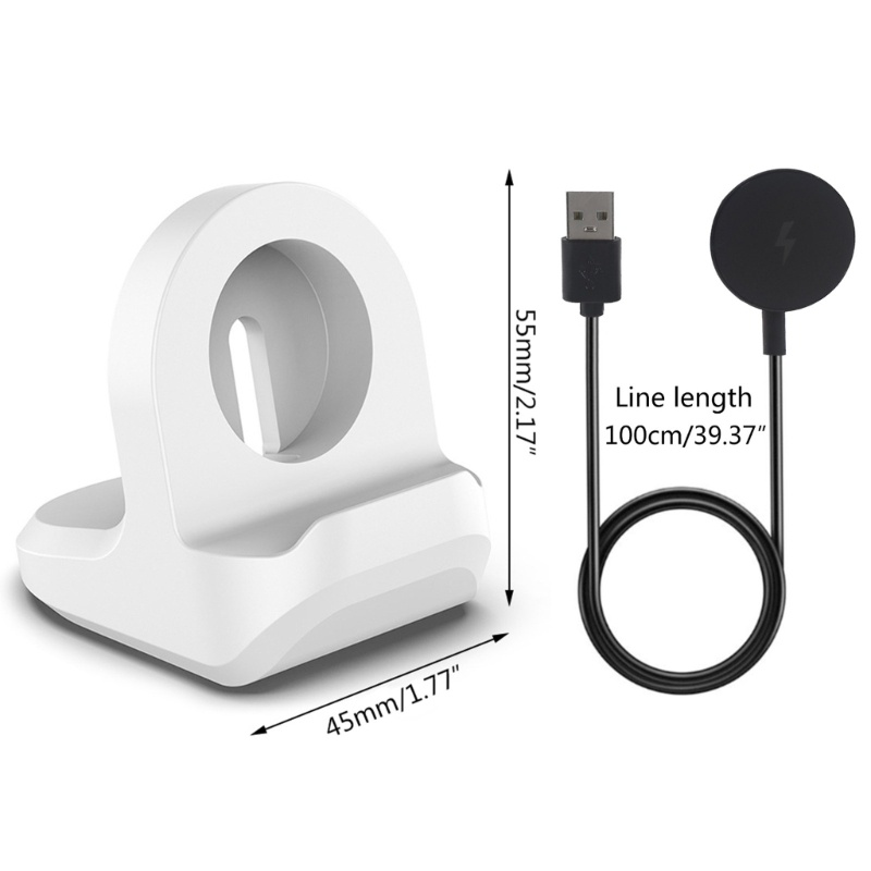 Btsg Kabel Cas Cord Smartwatch Charger Untuk Sofie/Bradshaw/Greyson Stand Holder