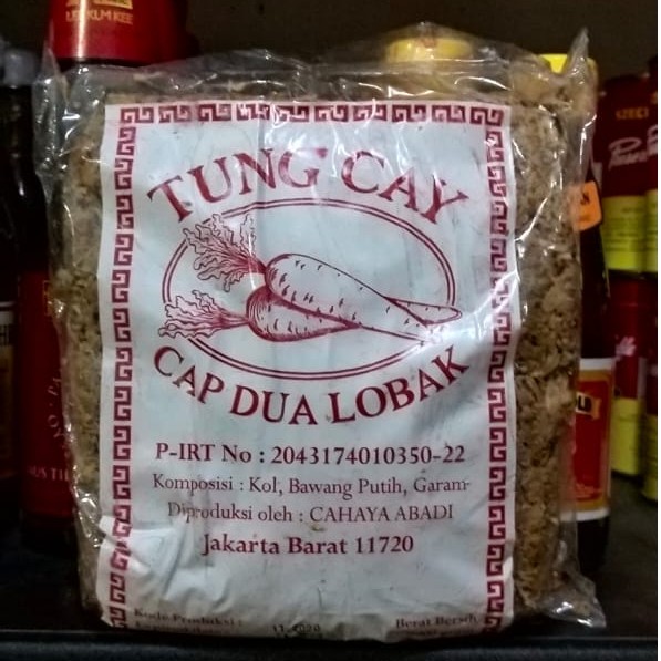 

Tung Cay Cap Dua Lobak 1000gr Halal Lokal