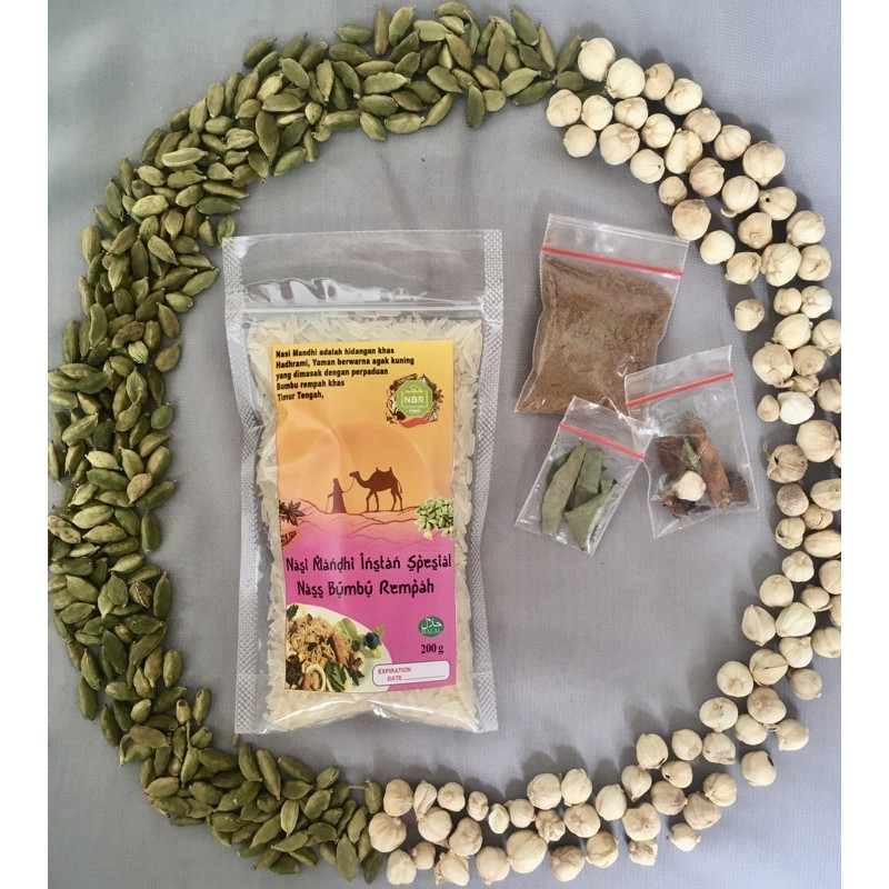 

Nasi Mandhi Instant / Bumbu Nasi Mandhi instant Pilihan Nass Bumbu Rempah
