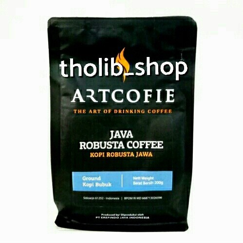 

Artcofie java robusta coffe ground (kopi bubuk) 200 gr