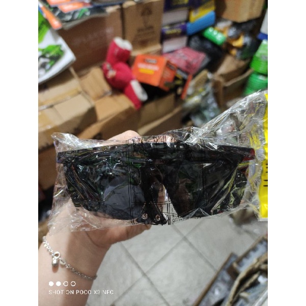 KACA MATA SAFETY HITAM NANKAI/NANKAI SAFETY GLASSES PENGAMAN PELINDUNG  MATA