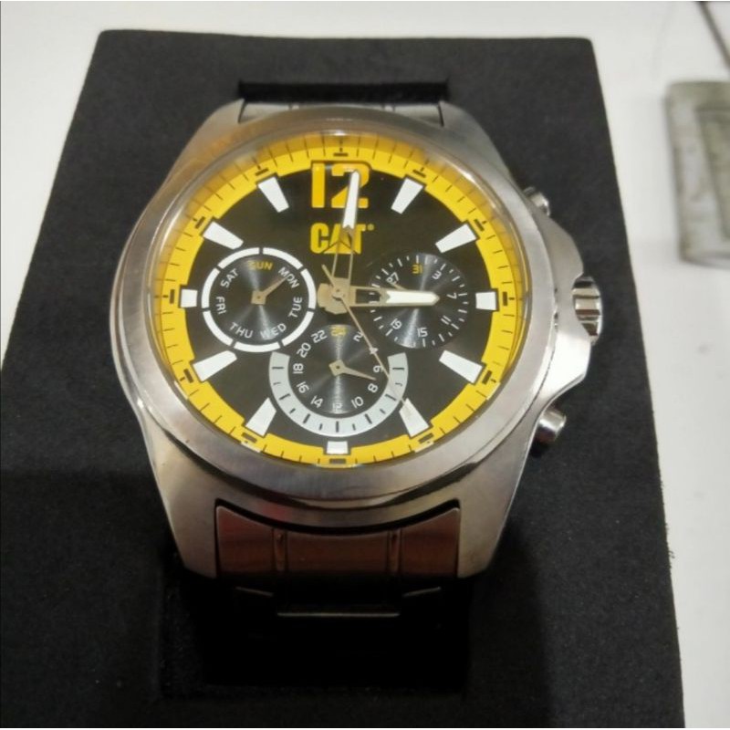 Jam Tangan Caterpillar Original Second Preloved Jam Tangan Pria