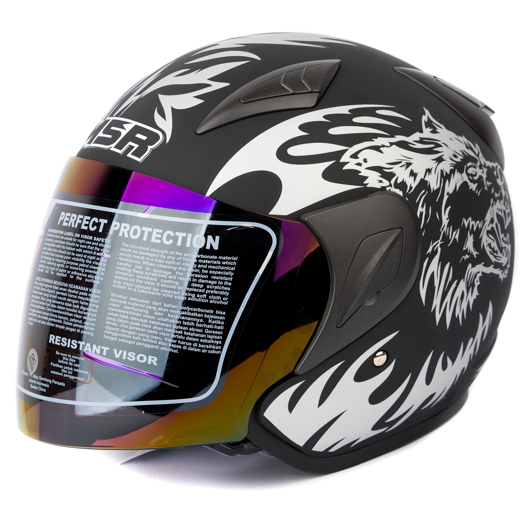 [Helm Dewasa] MSR Helmet Javelin - Wolf - Hitam Doff