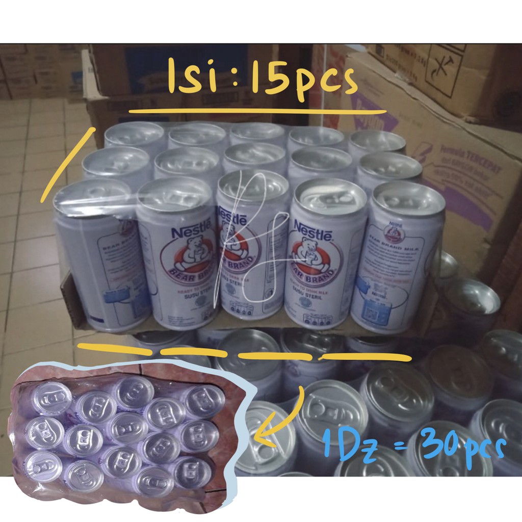 

Bear Brand 189 ml khusus Ekspedisi