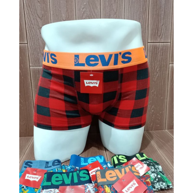 3 PCS BOXER LEVI | CELANA DALAM PRIA LEVI