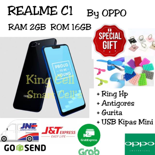 RealMe C1 By OPPO RAM 2GB INTERNAL 16GB | Shopee Indonesia