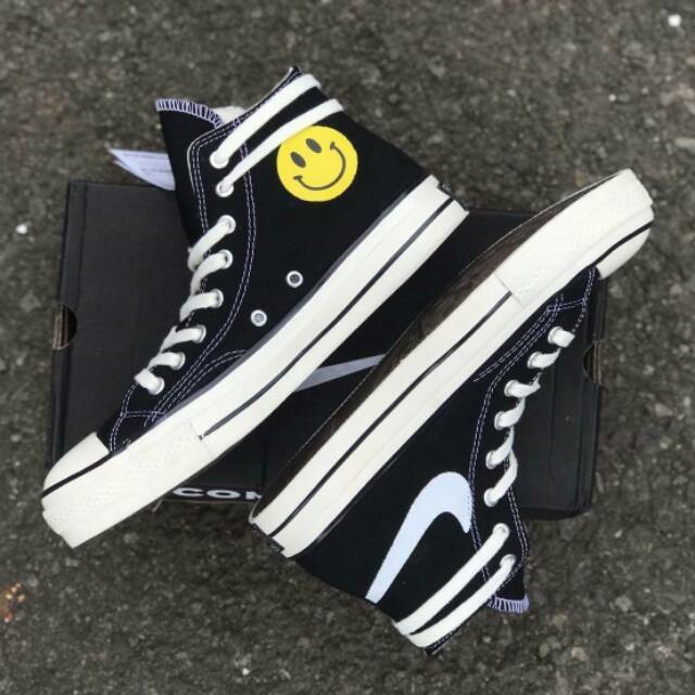Sepatu converse 70s smile cewek cowok