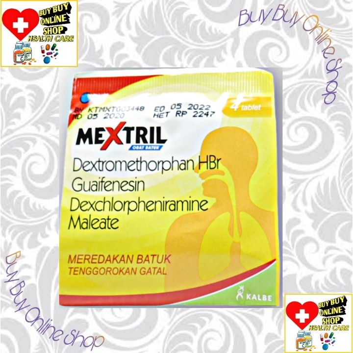 Mextril Obat Batuk 4 Tablet