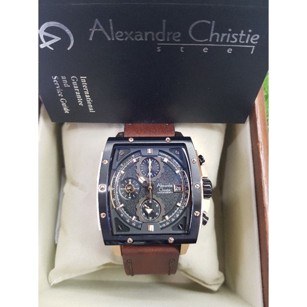 alexandre christie 6376mc blac rosegold pria