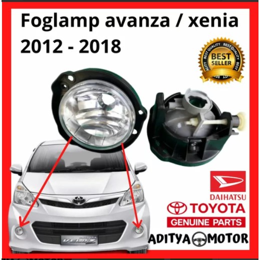 Jual Fog Lamp Toyota Avanza Lampu Kabut Xenia Ayla Agya Luxio Harga