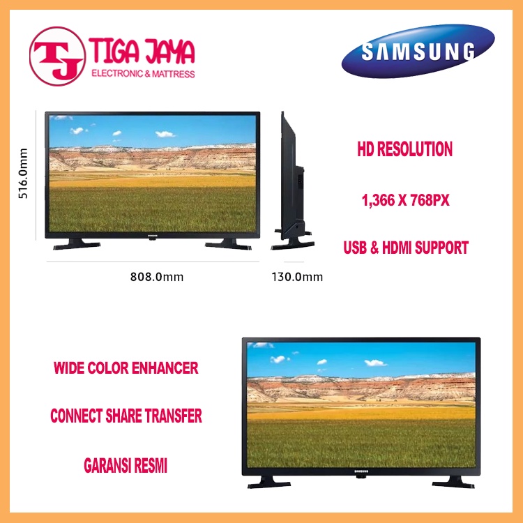 SAMSUNG 32T4003 TV Digital TV USB Movie HD UA32T4003 LED TV 32 Inch