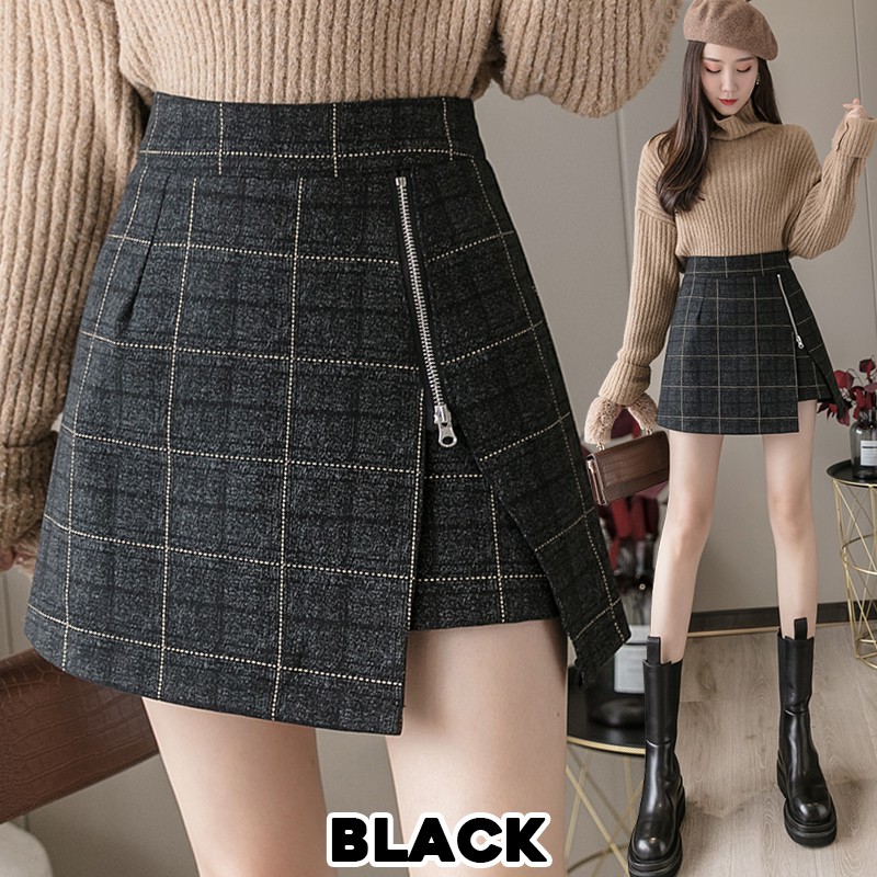 KARAKOREA 9760 Rose Skirt/Korean Mini Skirt/Rok Pendek/Rok Korea Skirt/Rok Liza Skirt