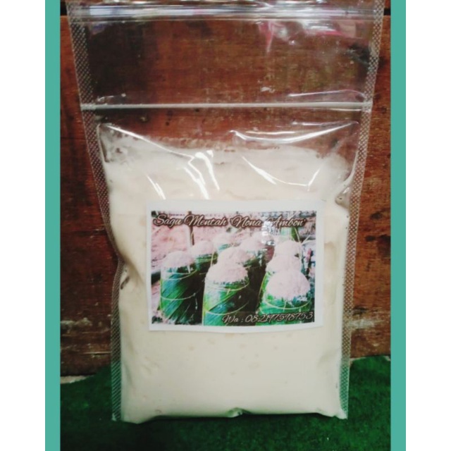 

sagu mentah(Papeda) asli Ambon- Maluku /1 kg