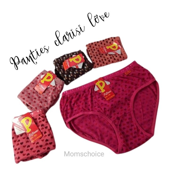 Cangcut wanita dewasa import Cawet wanita murah Panties clarisi love Celana dalam wanita cantik berm