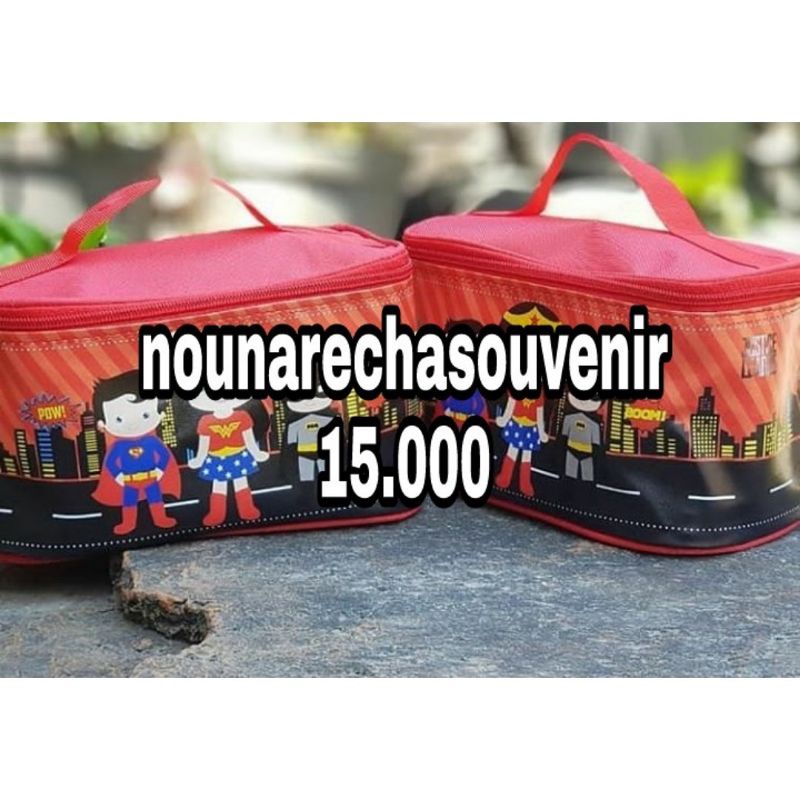 Lunch Bag Tas Bekal Custom Souvenir Ulang Tahun Anak