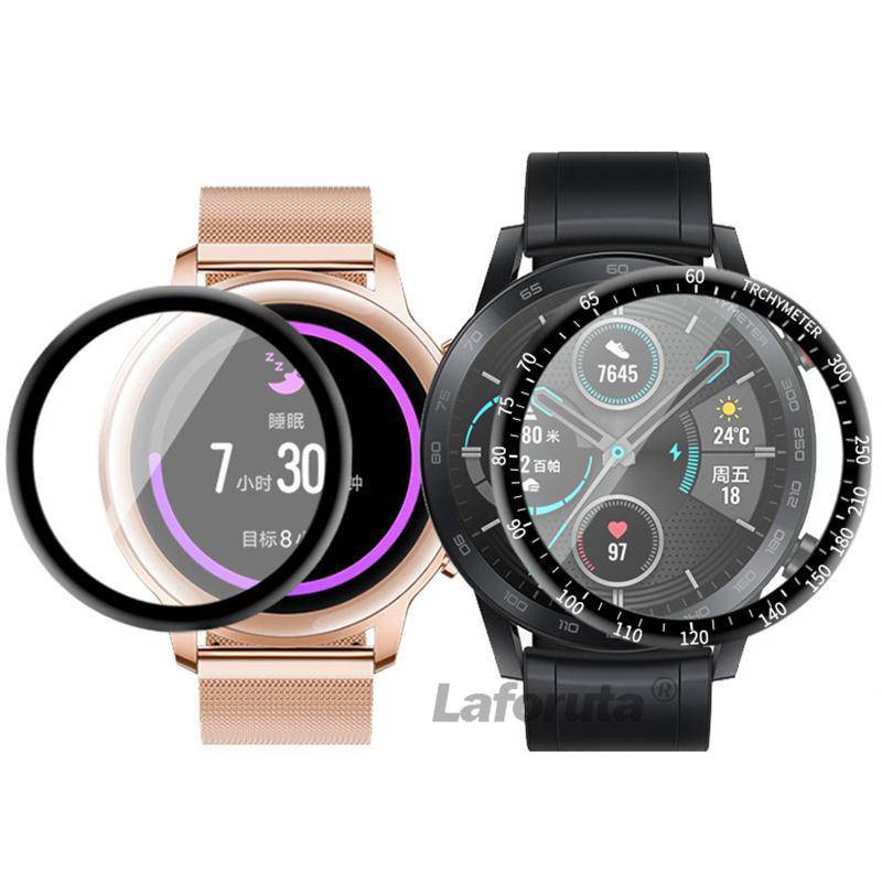 Film Pelindung Layar 3D Curved Full Cover Untuk Huawei Honor watch Magic 2 46mm 42mm watch 3 pro GT2 GT3 GT2e GT runner