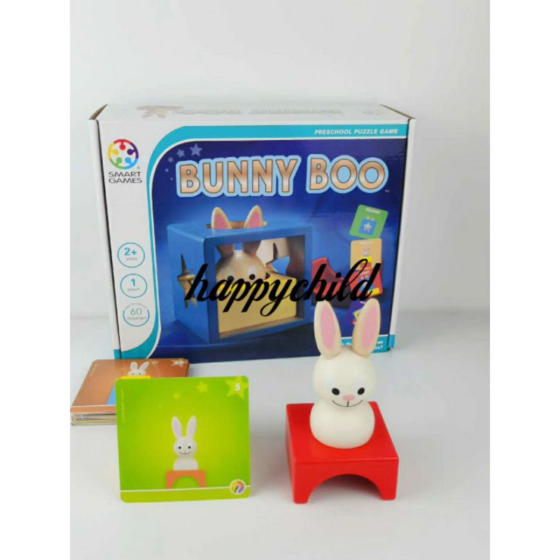 smart games alike bunny boo gift box/preschool puzzle game mainan edukasi/happychild