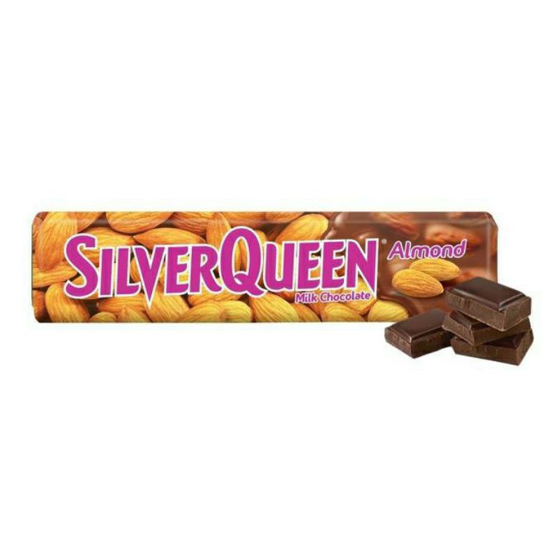 

SILVER QUEEN COKLAT ALMOND 65 GR