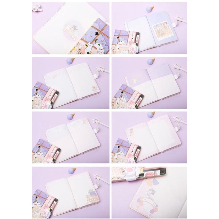 

Buku Tulis Dairy | Notebook Bustle Cat Home | Buku Catatan Harian