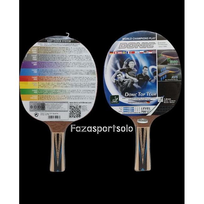 bet pingpong/tenis meja donic top team level 700