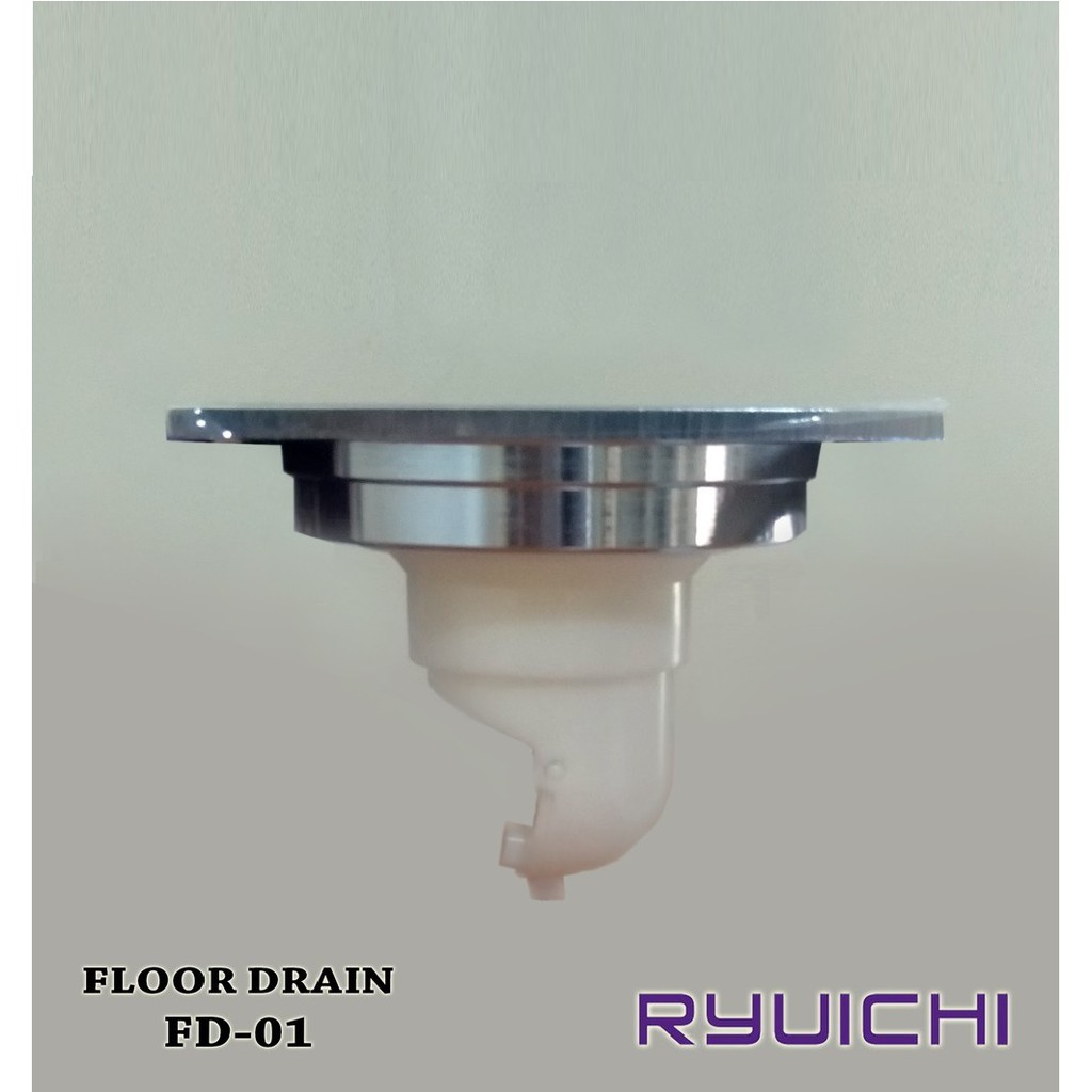 Ryuichi FD 01 Drainer Floor Brass Saringan Got Air Pembuangan Tap 2&quot; Kuningan