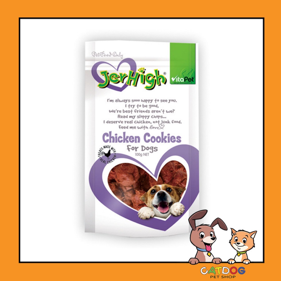 Jerhigh Vitapet Chicken Cookies 100gr