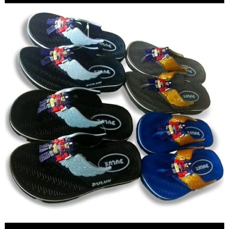 CQ 051 SANDAL ANAK LAKI-LAKI JEPIT ROBOT TRANSFORMER DULUX 24-35