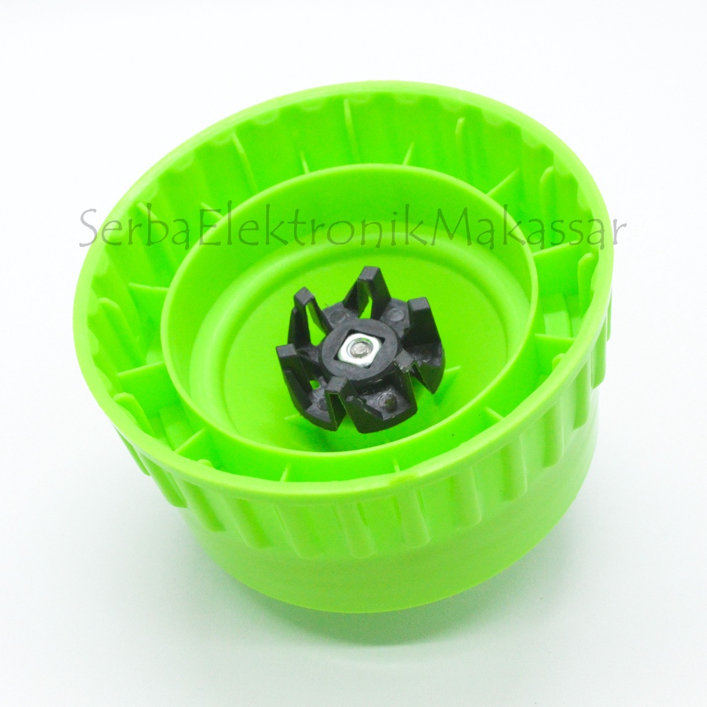Mounting Blender National Miyako Couple Plastik 6 Pisau
