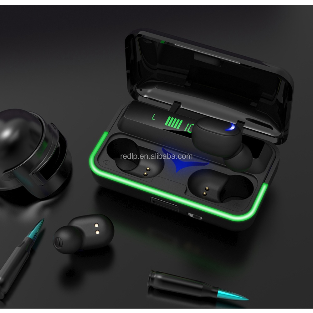 TWS E10 earphone bluetooth GAMING LOW DELAY wireless stereo HIFI BASS music telfon headset mic