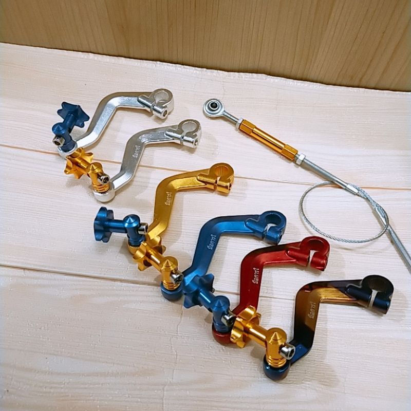 Seling rem + Paha rem Petir anti karat Full Cnc Supra fit F1zr Rxk Vega Force Jupiter Z Mx Ninja Vixion Old Cb150 Old