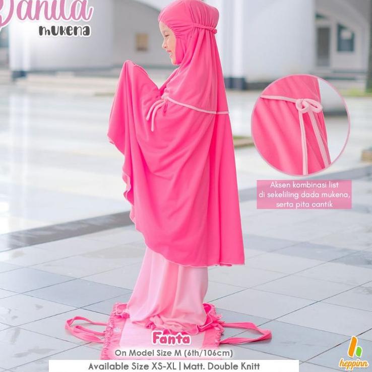 Tren Kekinian.. Mukena Anak Kaos, Mukena Qanita set Sajadah Tas