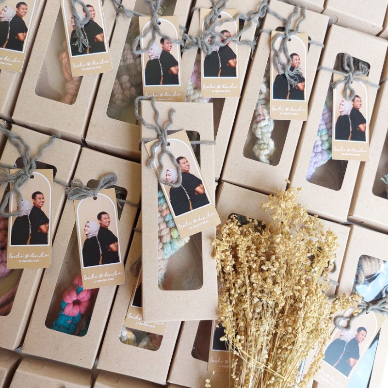 

Box Packing Souvenir Macrame | Craft Box | Paper Box Vintage