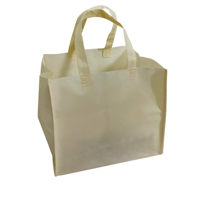 

PROMO tas spunbon kotak pesanan 25 x 32 x 26 h - Cream