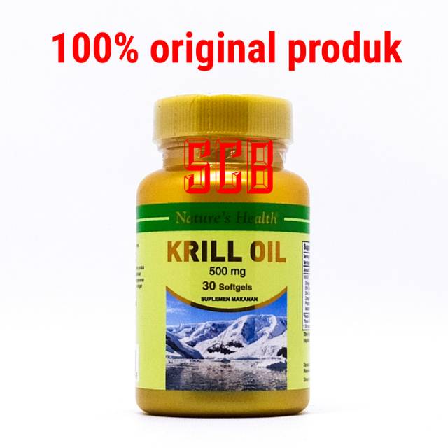 Nature's Health Krill Oil 500 mg - Isi 30 Softgels