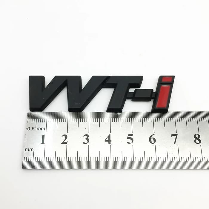 Vvti Vvt-I Silver 3D Logo Emblem Mobil Crom Crhome Tempel Murah Aksesoris Eksterior