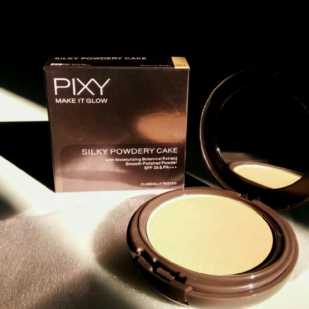 PIXY MAKE IT GLOW SILKY POWDERY CAKE