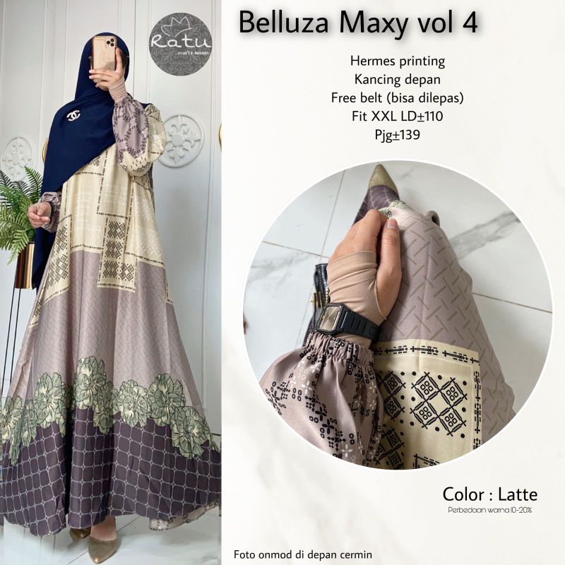 New Belluza Maxy Vol 4 By Ratu Mulabees Produk Ori Berlabel Ratu Mulabees