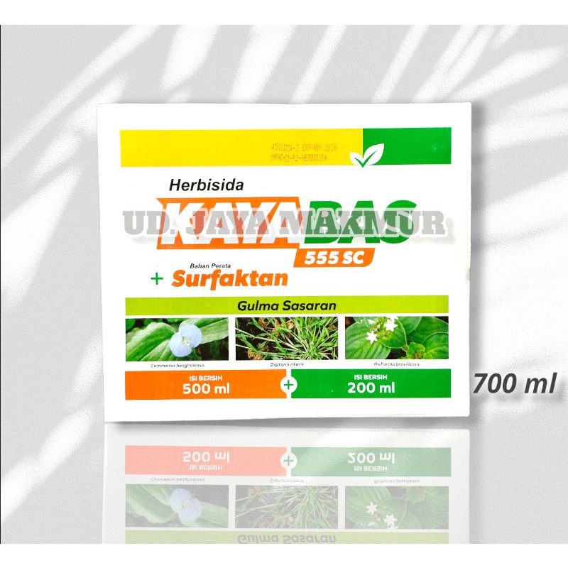 HERBISIDA KAYABAS 555SC SURFAKTAN / KAYABAS 500 ML // KAYABAS 1 LITER