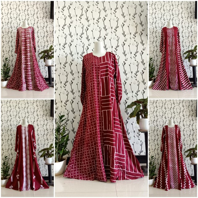 Gamis Batik Busui Premium