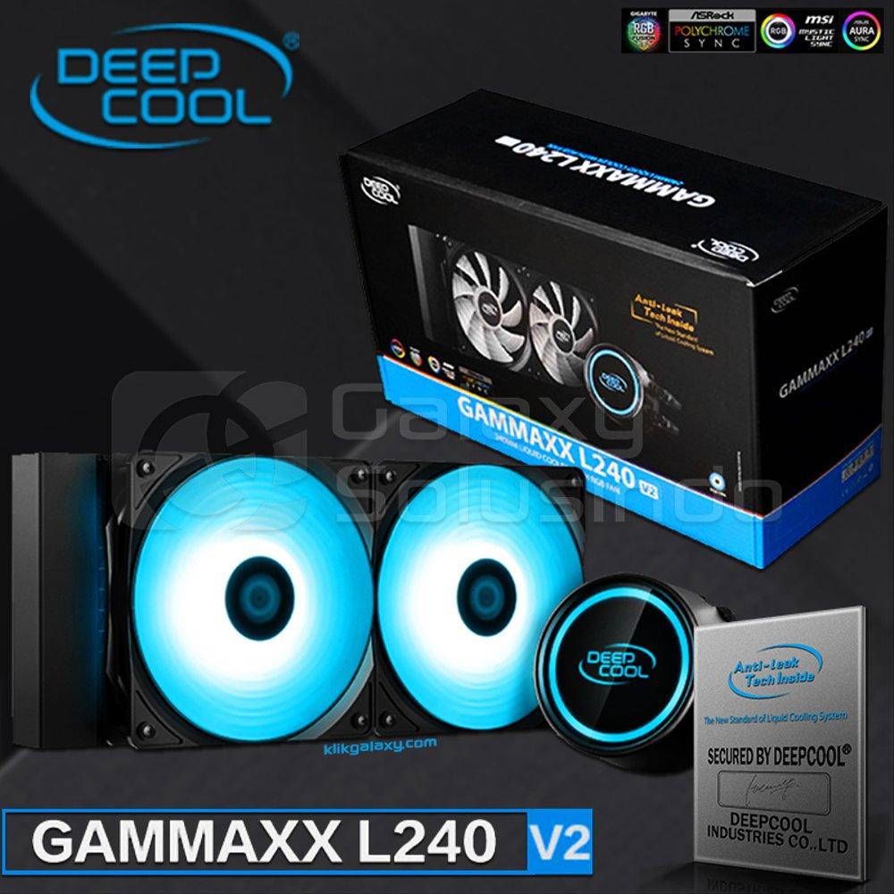 Deepcool Gammaxx L240 Rgb Liquid Cooler Shopee Indonesia