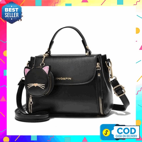 Lokaal S-39 Tas Jinjing Tas Selempang Mini Tas Tangan Tas Pesta Tas Kecil Wanita Korea Kekinian Catt